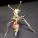 diy metal assembly mini steampunk brass ant 3d metal puzzle