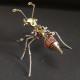 diy metal assembly mini steampunk brass ant 3d metal puzzle