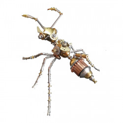 diy metal assembly mini steampunk brass ant 3d metal puzzle