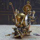 diy metal assembly mini steampunk snail 3d metal model kits 220pcs