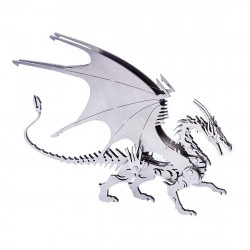 diy 3d metal ice dragon puzzle model assembly  dinosaur crafts
