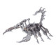 diy metal scorpion insects assembly puzzle model crafts with light 274pcs