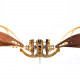 collectable dynamic mechanical mystery dragonfly airplane diy metal wooden 3d aircraft puzzle model