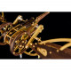 collectable dynamic mechanical mystery dragonfly airplane diy metal wooden 3d aircraft puzzle model