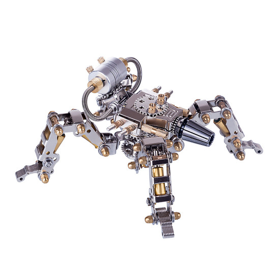 diy mechanical sentry 3d puzzle model assembly jigsaw toys