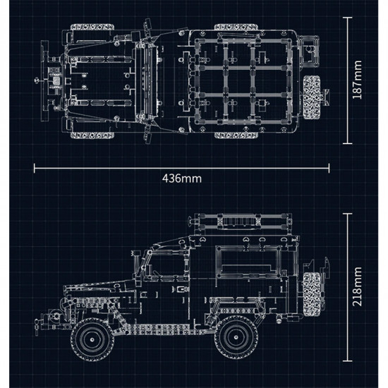 remote controlled fj40 land cruiser 2101pcs remote controlled fj40 land cruiser 2101pcs