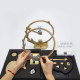 golden dragonfly kinetic art 3d metal model kits 100pcs