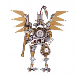 golden mechanical angel diy metal 3d assembly puzzle toys