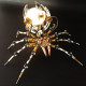 halloween spider lamp metal model kits steampunk sculpture diy 512pcs