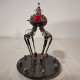 mechanical multi-legs dharma beetle steampunk bug insect sculpture 3d metal  assembled model kits