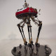 mechanical multi-legs dharma beetle steampunk bug insect sculpture 3d metal  assembled model kits