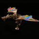 mechanical steampunk wyvern dragon diy 3d metal puzzle 600cs