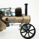 metal assembly one cylinder electric steam car model toy for adult