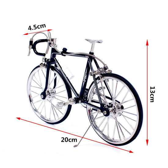 metal diy road bike bicycle model assembly kit