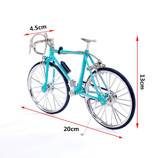 metal diy road bike bicycle model assembly kit