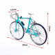 metal diy road bike bicycle model assembly kit