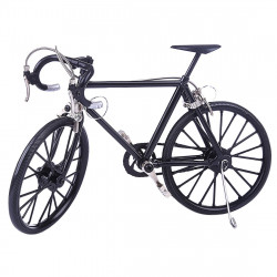 metal diy road bike bicycle model assembly kit