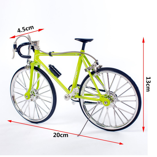 metal diy road bike bicycle model assembly kit