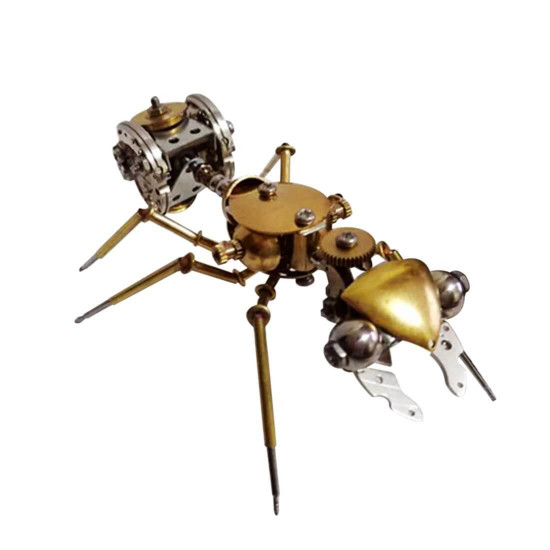 3d metal mechanical insect model  mecha mantis scorpion bee