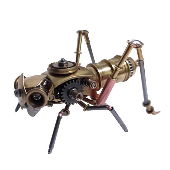 3d metal mechanical insect model  mecha mantis scorpion bee