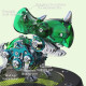 mini triceratops dinosaur toys 3d metal puzzle