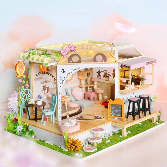 miniature cat house