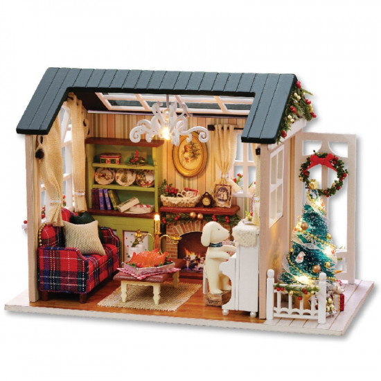 miniature christmas house