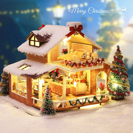 miniature christmas house