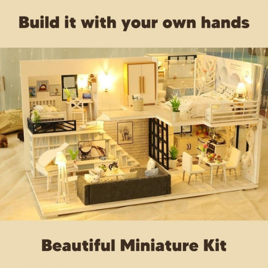 miniature house family model