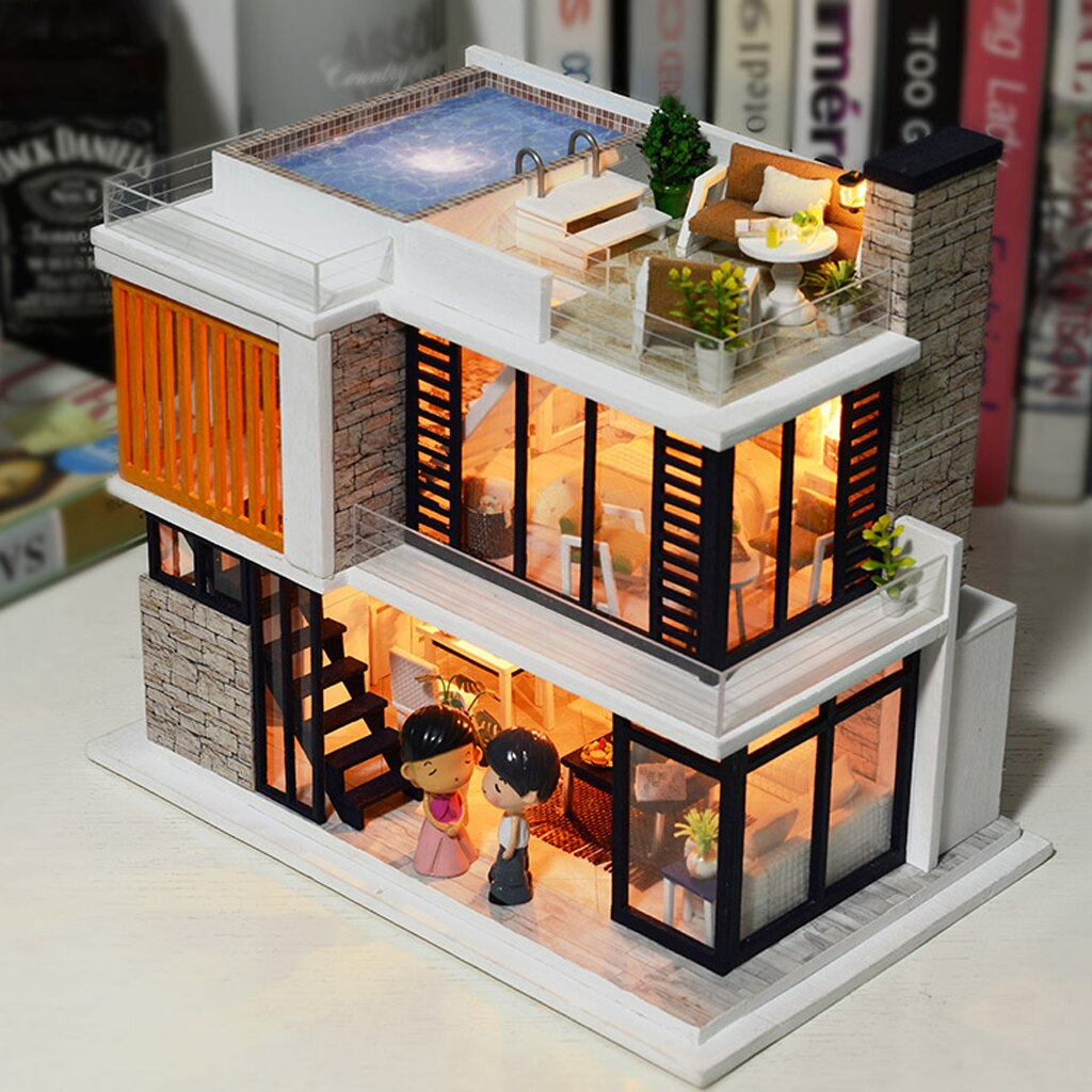 miniature house modern villa - miniature-house-modern-villa