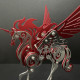 mythical winged unicorn 3d diy metal model kits 121+pcs