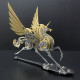 mythical winged unicorn 3d diy metal model kits 121+pcs