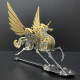 mythical winged unicorn 3d diy metal model kits 121+pcs