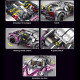 "pink devil" hypercar 3728pcs