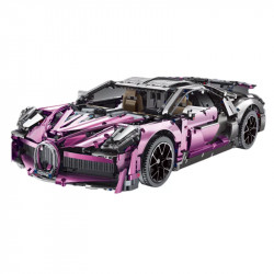 "pink devil" hypercar 3728pcs