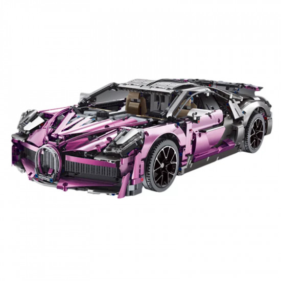 "pink devil" hypercar 3728pcs