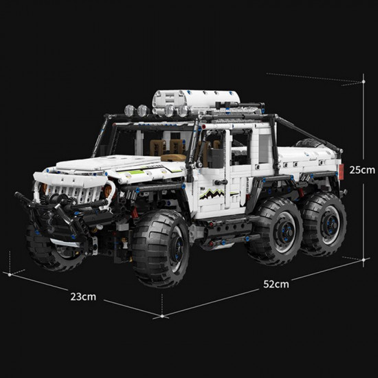 remote controlled 6x6 rubi 2956pcs