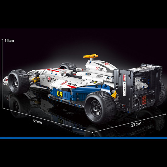 remote controlled formula race car 1680pcs