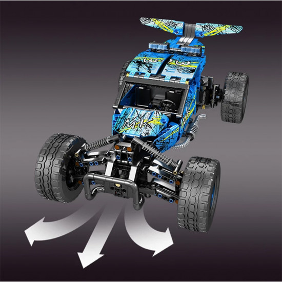 remote controlled graffiti buggy 708pcs