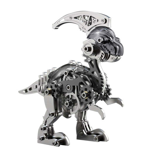 parasaurolophus 3d metal puzzle diy assembly dinosaur toy for children