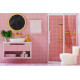 pink miniature house