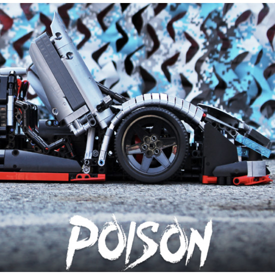 poison edition venom roadster 3427pcs