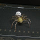 pumpkin spider 3d metal model buidling kits for halloween decor