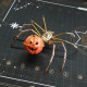 pumpkin spider 3d metal model buidling kits for halloween decor