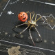 pumpkin spider 3d metal model buidling kits for halloween decor