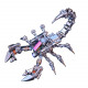 punk scorpion king model diy 3d metal puzzle metal kits pre-order