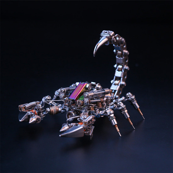 punk scorpion king model diy 3d metal puzzle metal kits pre-order