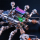 punk scorpion king model diy 3d metal puzzle metal kits pre-order