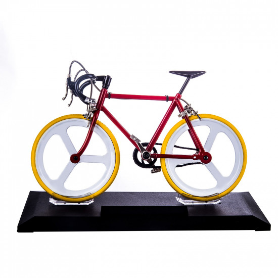 road bike model metal assembly bicycle kit 1/8 simulation bike toy 90pcs