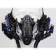 science fiction film mask outdoors dust mask with lights